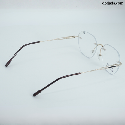 DP DADA.COM Rimless Spectacle GOLD RT9420107