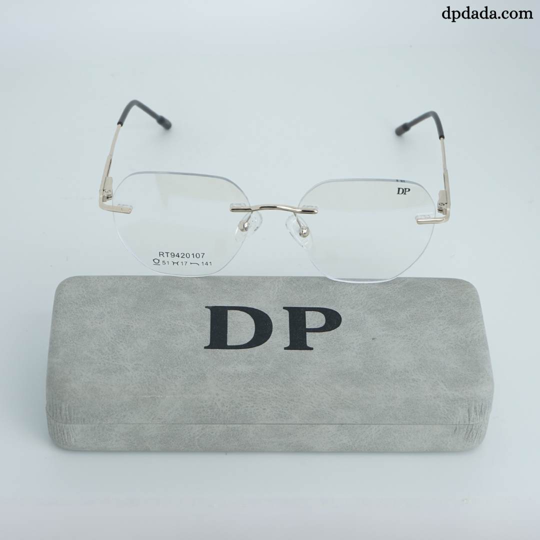 DP DADA.COM Rimless Spectacle GOLD RT9420107