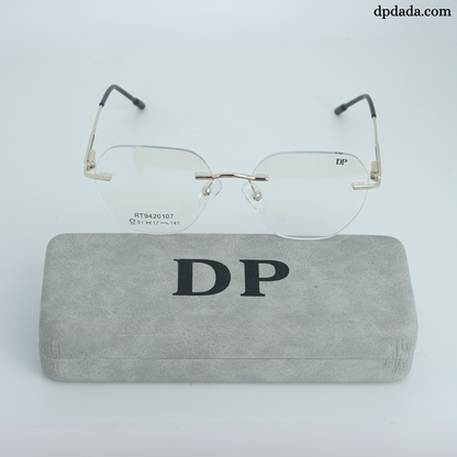 DP DADA.COM Rimless Spectacle GOLD RT9420107