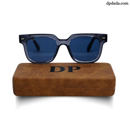 DP Blue Square Sunglasses DPX29