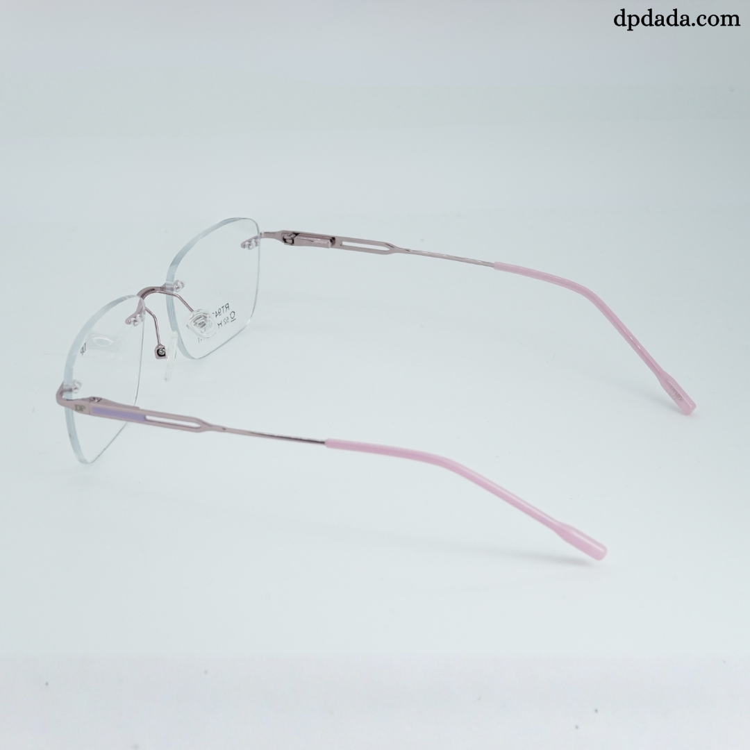 DP DADA.COM Rimless Spectacle Pink  RT9420104