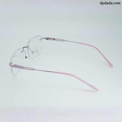 DP DADA.COM Rimless Spectacle Pink  RT9420104