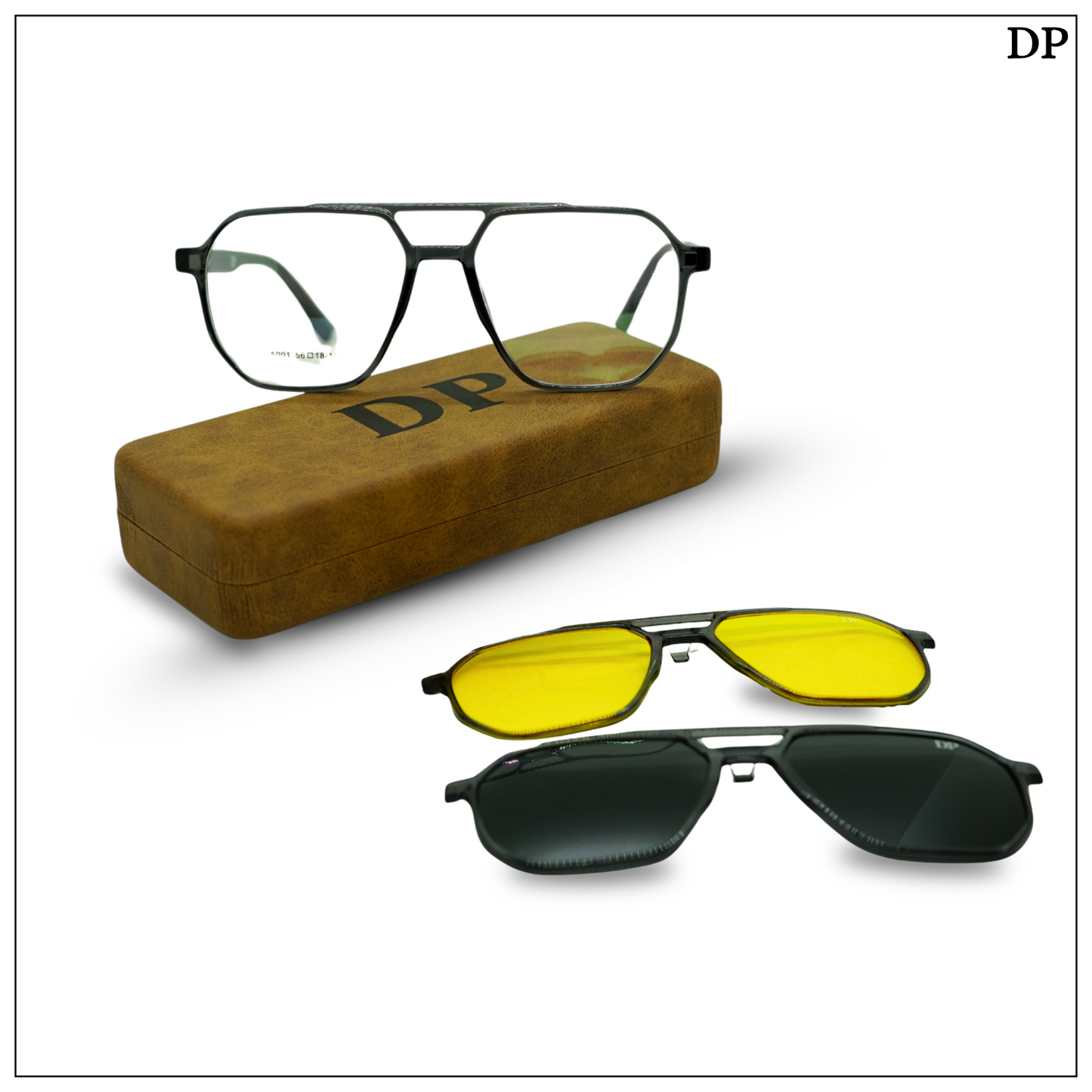 Double Bridge Glossy Gray  - DPL04