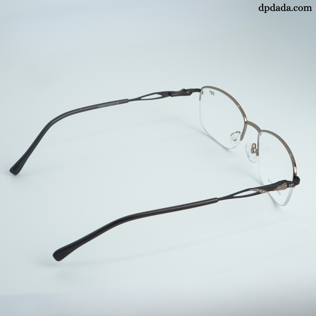 DP DADA.COM Supra Blue Block Glasses  Brown HL66015