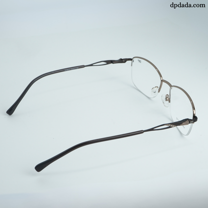 DP DADA.COM Supra Blue Block Glasses  Brown HL66015