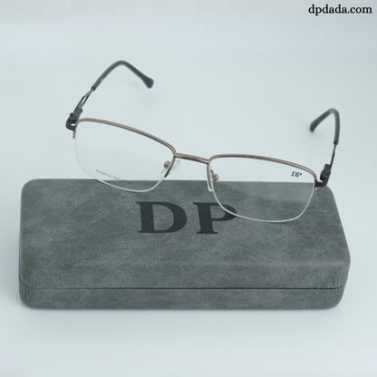 DP DADA.COM Supra Blue Block Glasses  Brown HL66015