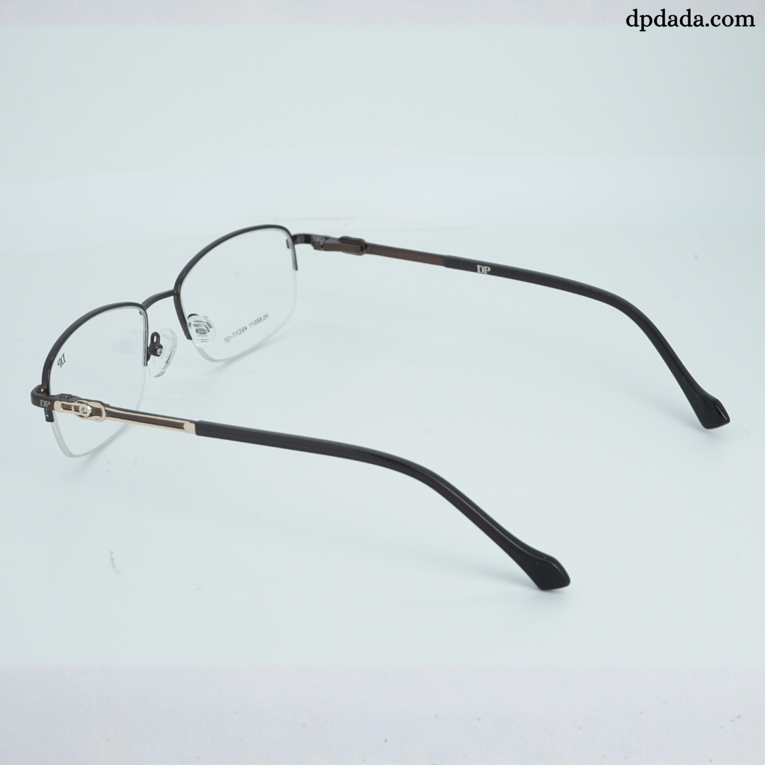 DP DADA.COM Supra Blue Block Glasses Brown HL66011