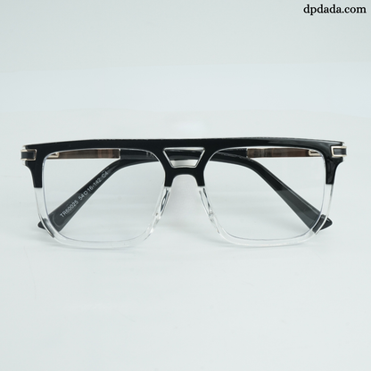DP Dada Black &amp; Clear Gradient Eyeglasses – Model DP103