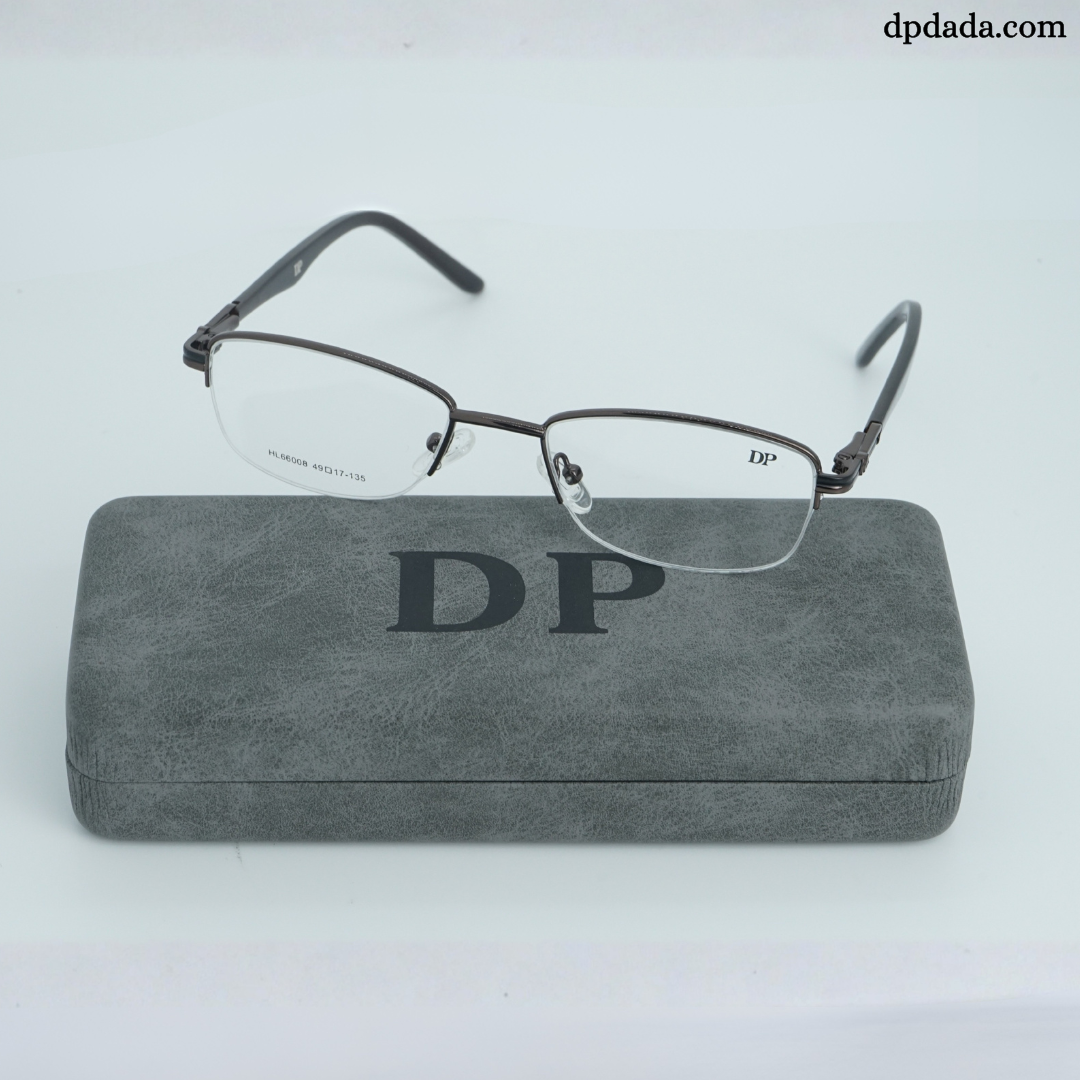 DP DADA.COM Supra Blue Block Glasses Brown HL66008