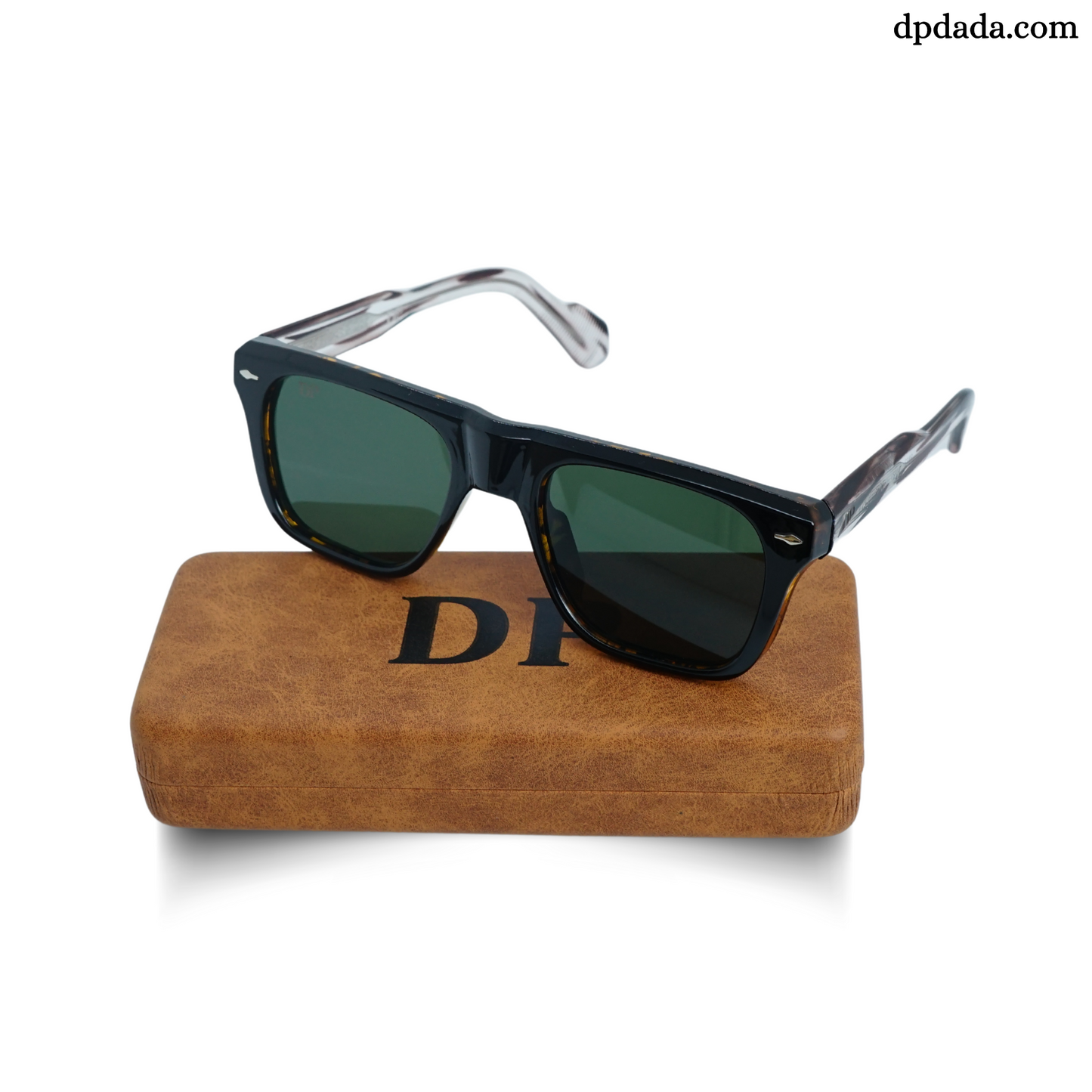 DP Dual-Tone Square Sunglasses DPX32