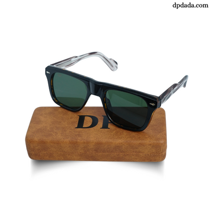 DP Dual-Tone Square Sunglasses DPX32