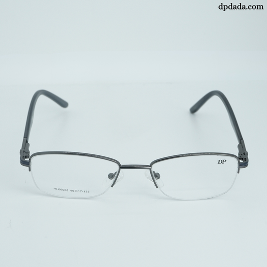 DP DADA.COM Supra Blue Block Glasses Gun Metal HL66008