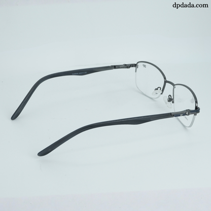 DP DADA.COM Supra Blue Block Glasses Gun Metal HL66008