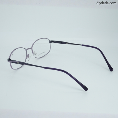DP DADA.COM Full Metal Blue Block Glasses Pink HL660006