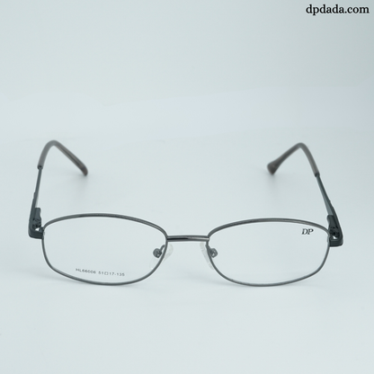 DP DADA.COM Full Metal Blue Block Glasses black HL66006