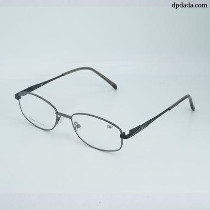 DP DADA.COM Full Metal Blue Block Glasses black HL66006