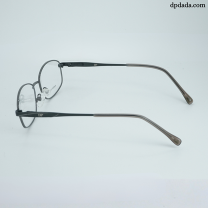 DP DADA.COM Full Metal Blue Block Glasses black HL66006