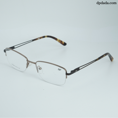 DP DADA.COM Supra Blue Block Glasses BROWN HL66004
