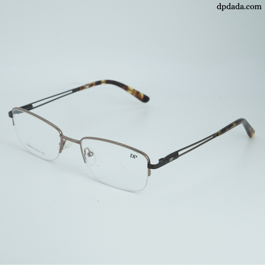 DP DADA.COM Supra Blue Block Glasses BROWN HL66004