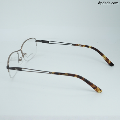 DP DADA.COM Supra Blue Block Glasses BROWN HL66004