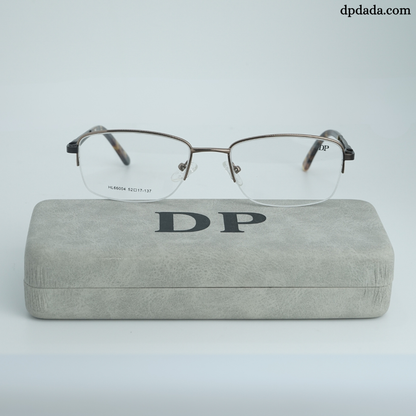 DP DADA.COM Supra Blue Block Glasses BROWN HL66004
