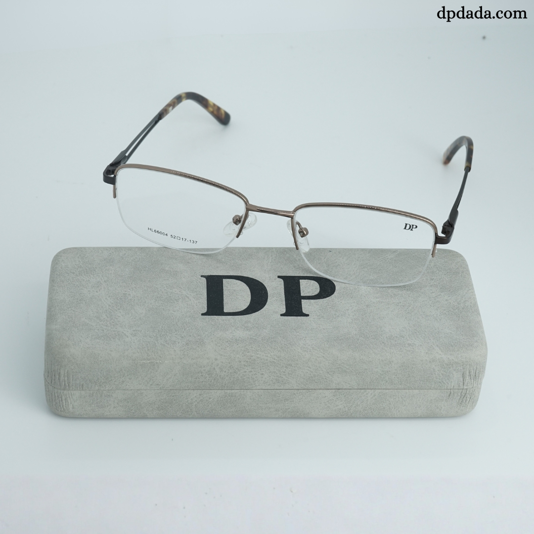 DP DADA.COM Supra Blue Block Glasses BROWN HL66004