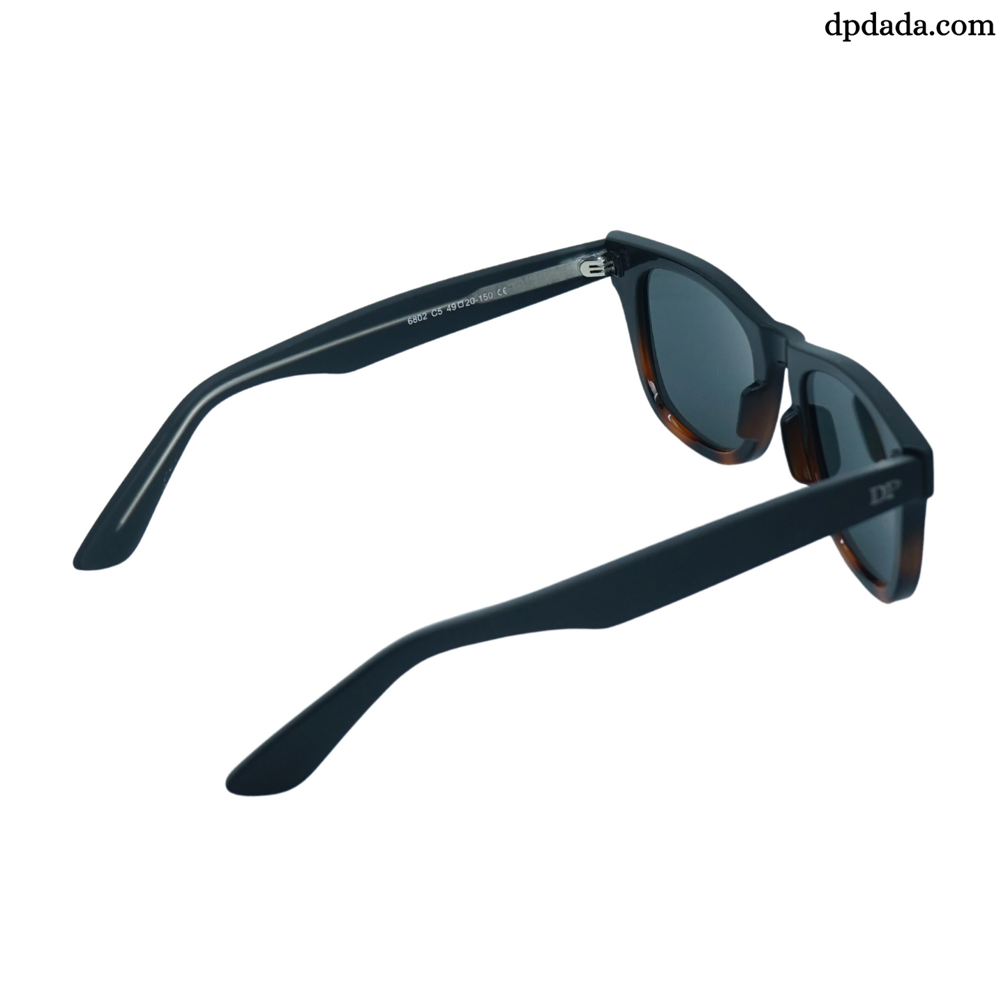 Classic Wayfare DPX7 Black with Tortoise Print accents