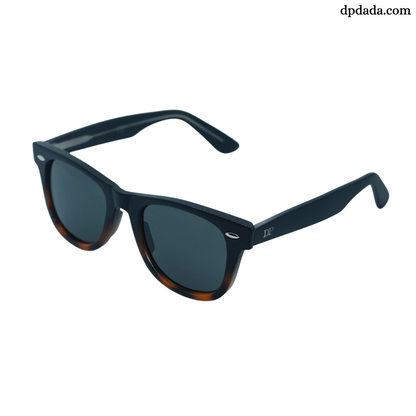 Classic Wayfare DPX7 Black with Tortoise Print accents