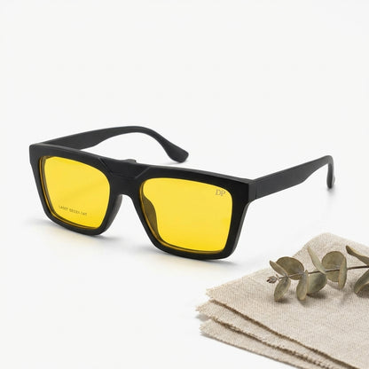 WideX 3-in-1 Clip-On Vision Eyeglasses Mat Black