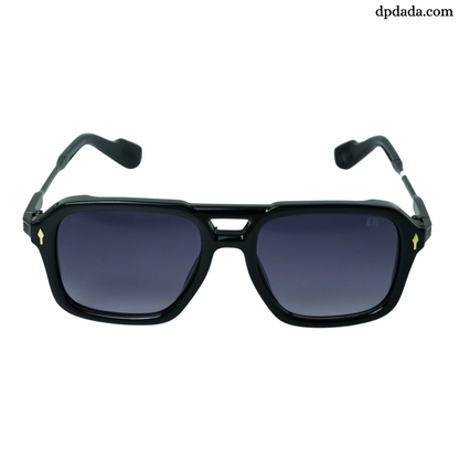 Bold Square Black with Gunmetal stick-DPB07