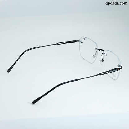 DP DADA.COM Rimless Spectacle Black RT9420102