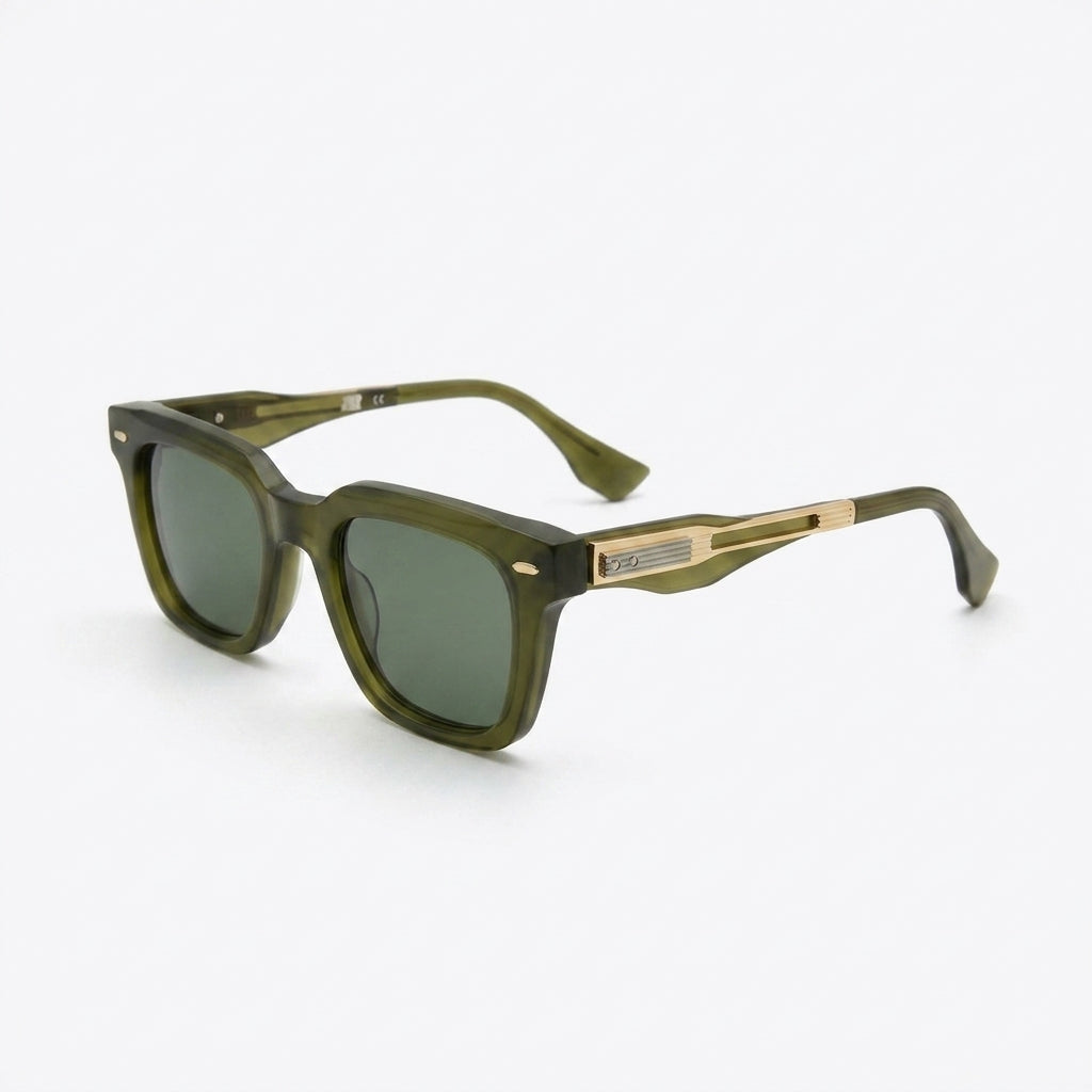 DP DADA Olive Luxe Sunglasses