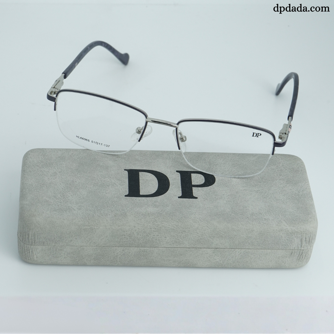 DP DADA.COM SUPRA Blue Block Glasses Black HL66005
