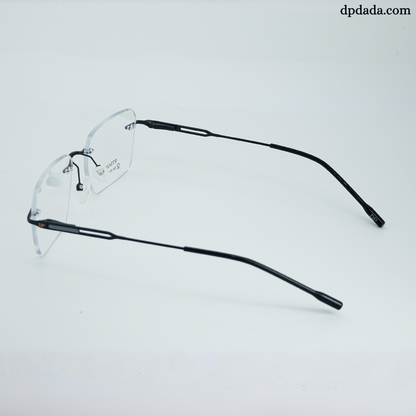 DP DADA.COM Rimless Spectacle Black RT9420101