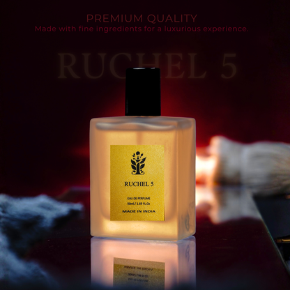 Ruchel 5 Premium Eau De Parfum – Luxury Fragrance for Men & Women