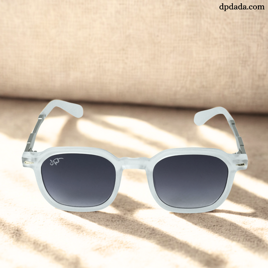 Classic Edge Sunglasses (Mat White)-DPF03