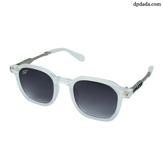 Classic Edge Sunglasses (Mat White)-DPF03
