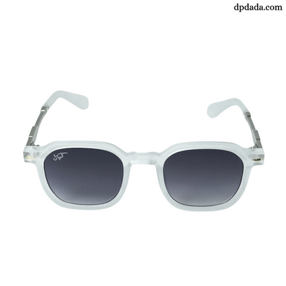 Classic Edge Sunglasses (Mat White)-DPF03