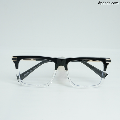 DP Dada Black &amp; Clear Gradient Eyeglasses – Model DP106