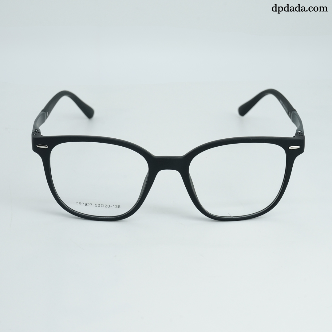 DP Dada TR7927 Matte Black Cat-Eye Eyeglasses