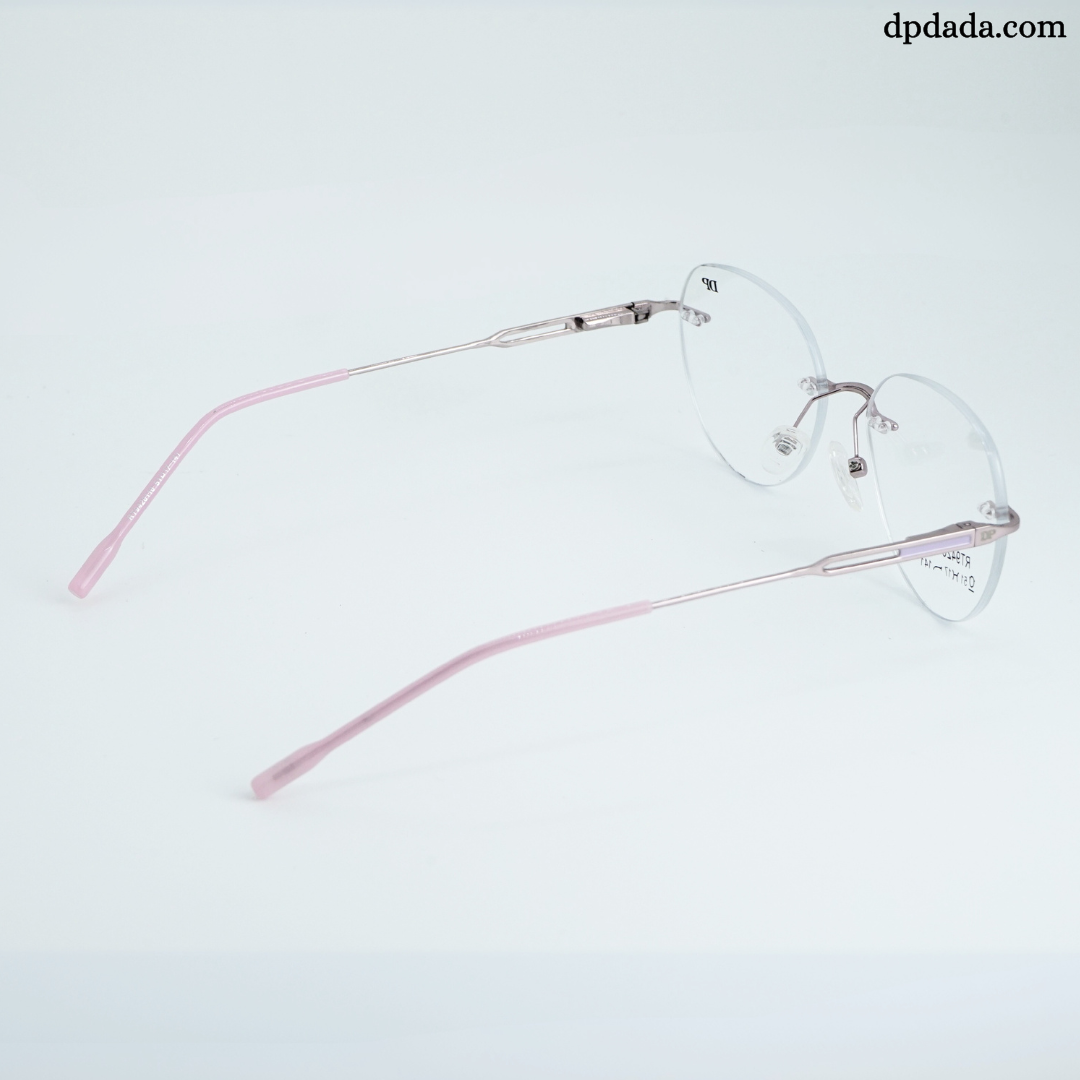 DP DADA.COM Rimless Pink Spectacle RT9420110