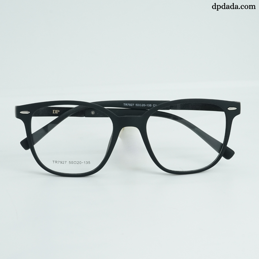 DP Dada TR7927 Matte Black Cat-Eye Eyeglasses