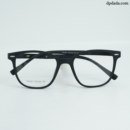 DP Dada TR7927 Matte Black Cat-Eye Eyeglasses