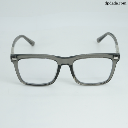 DP Dada TR8901 Transparent Grey Square Eyeglasses