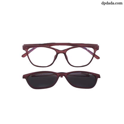 The Apex Cat Eye Burgundy By Dp Dada
