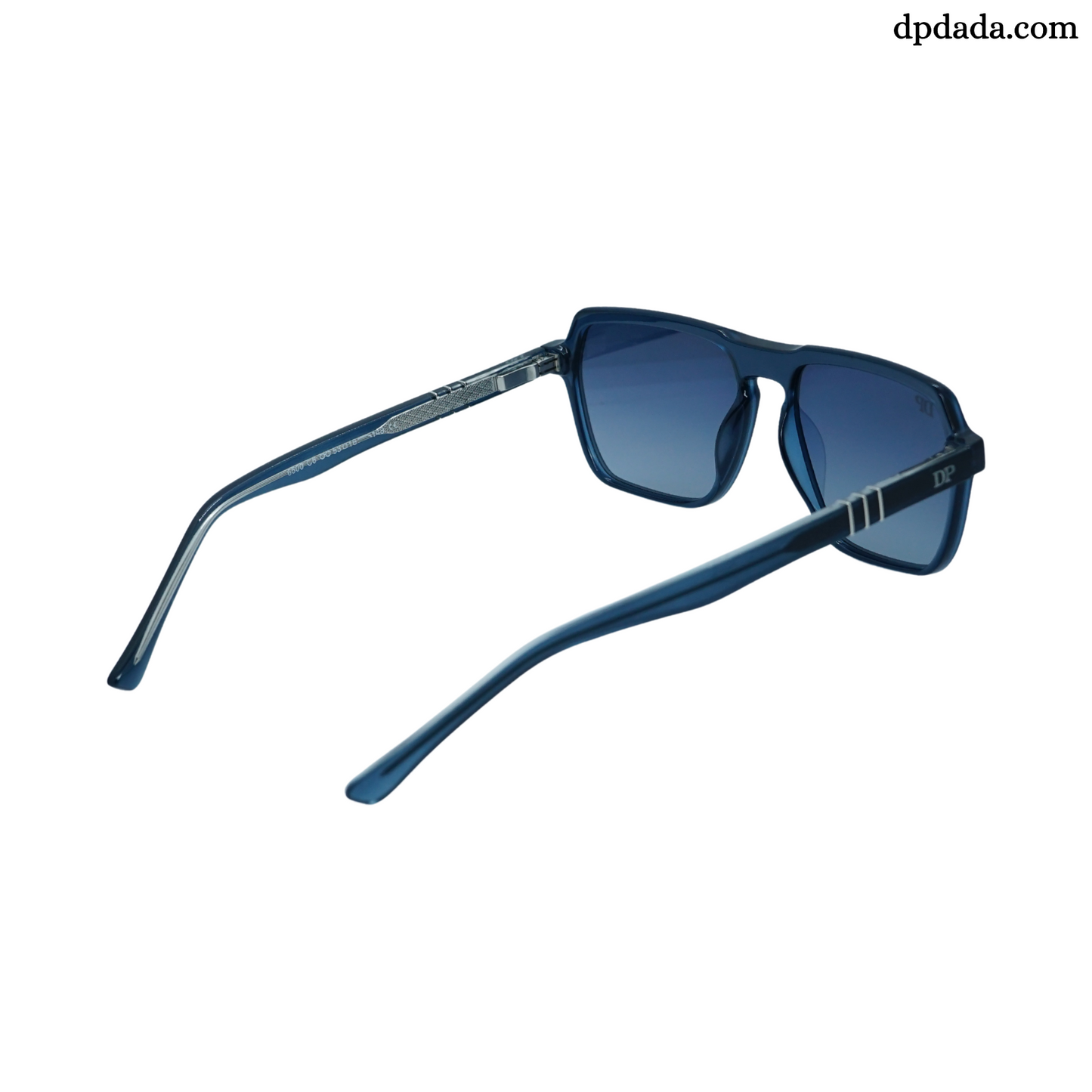 DP Square Frame Gradient Blue Sunglasses. DPX19