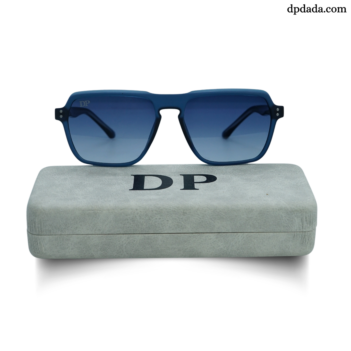 DP Square Frame Gradient Blue Sunglasses. DPX19