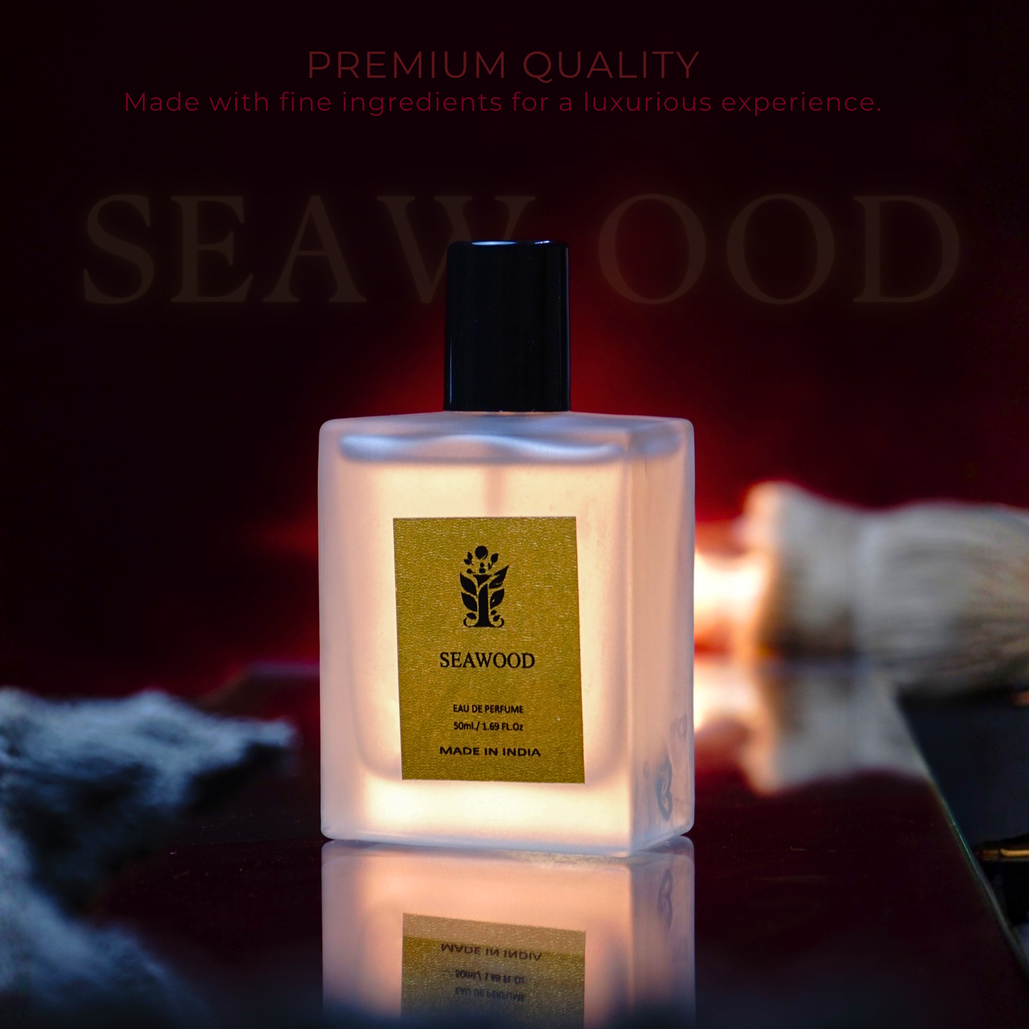 SEAWOOD Premium Eau De Perfume For Men & Women | Long Lasting Fragrance | 50ml