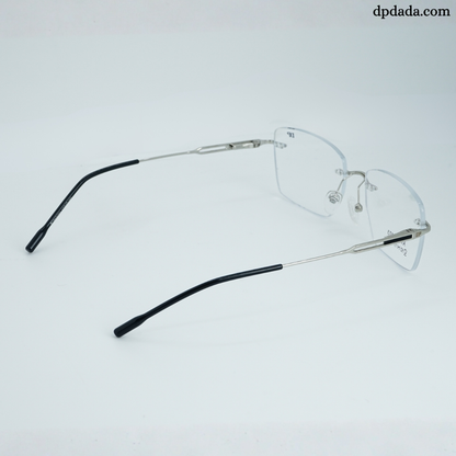 DP DADA.COM Rimless Spectacle Silver RT9420103