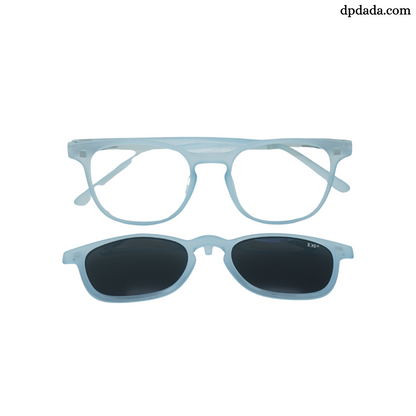 The Apex Ovel  Sky Blue Clip on By Dp Dada